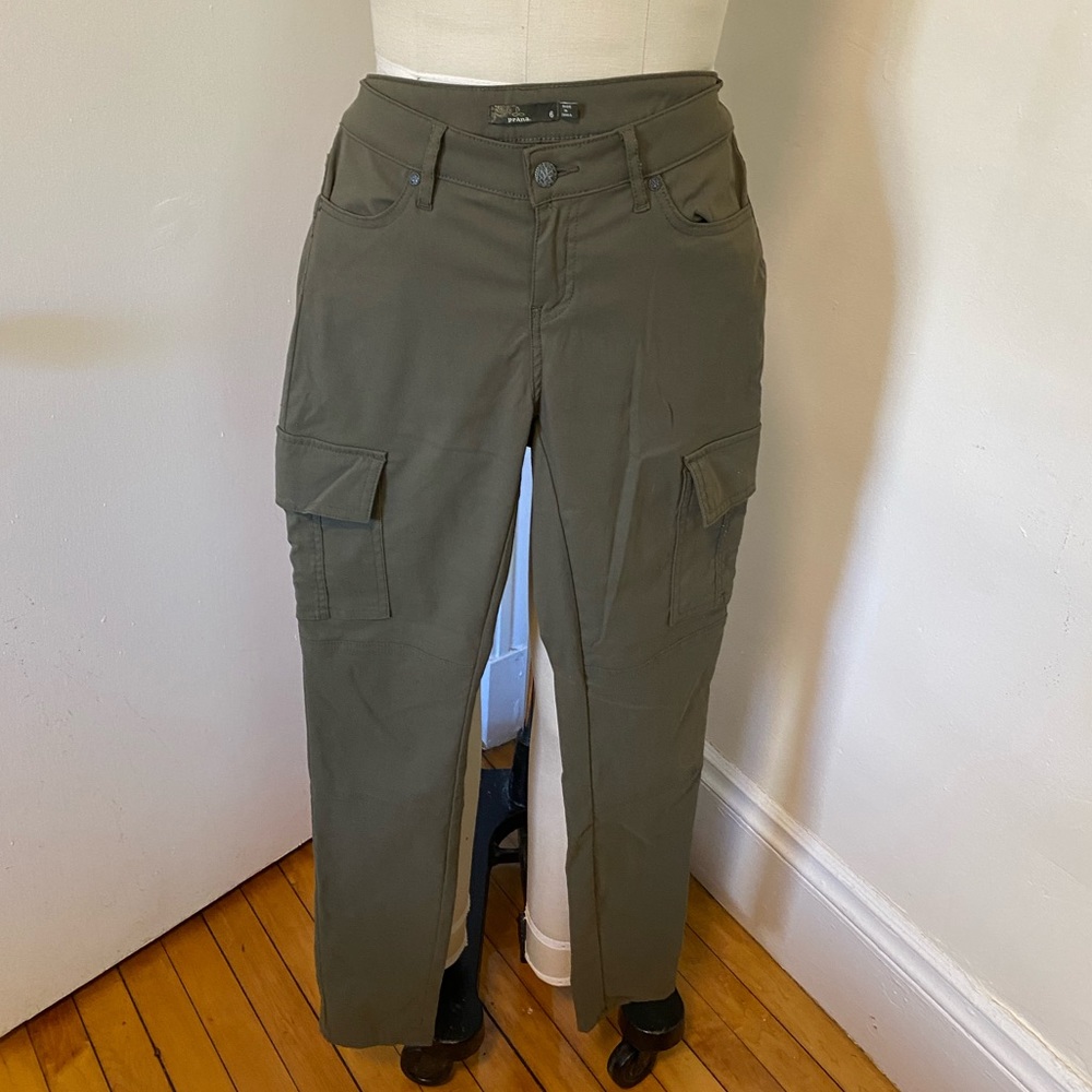 Prana olive cargo pants